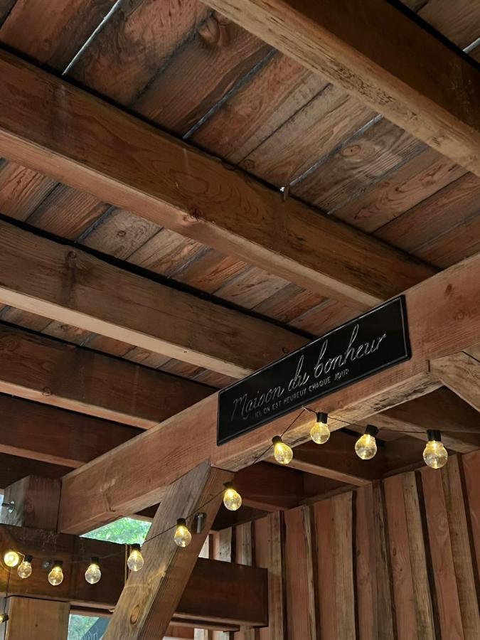 Charmante Cabane Dans Les Arbres Avec Jacuzzi Et Sauna Boismorand Eksteriør billede